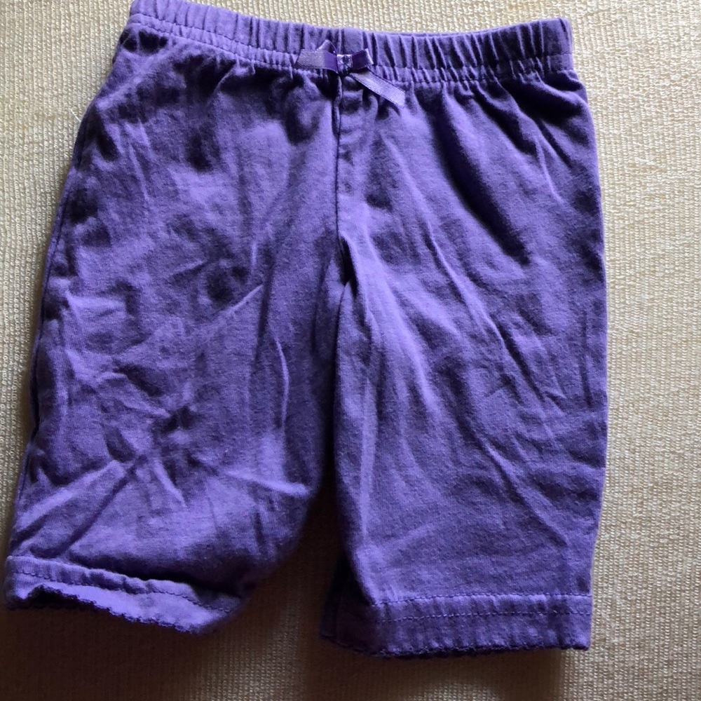 Purple shorts